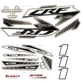 Kit Adesivos Take Plástico Biker 4ction Crf 250f