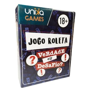 Jogo De Drink Verdade Ou Desafio - Unika Unica Jogo De Drink Verdade Ou Desafio - Unika