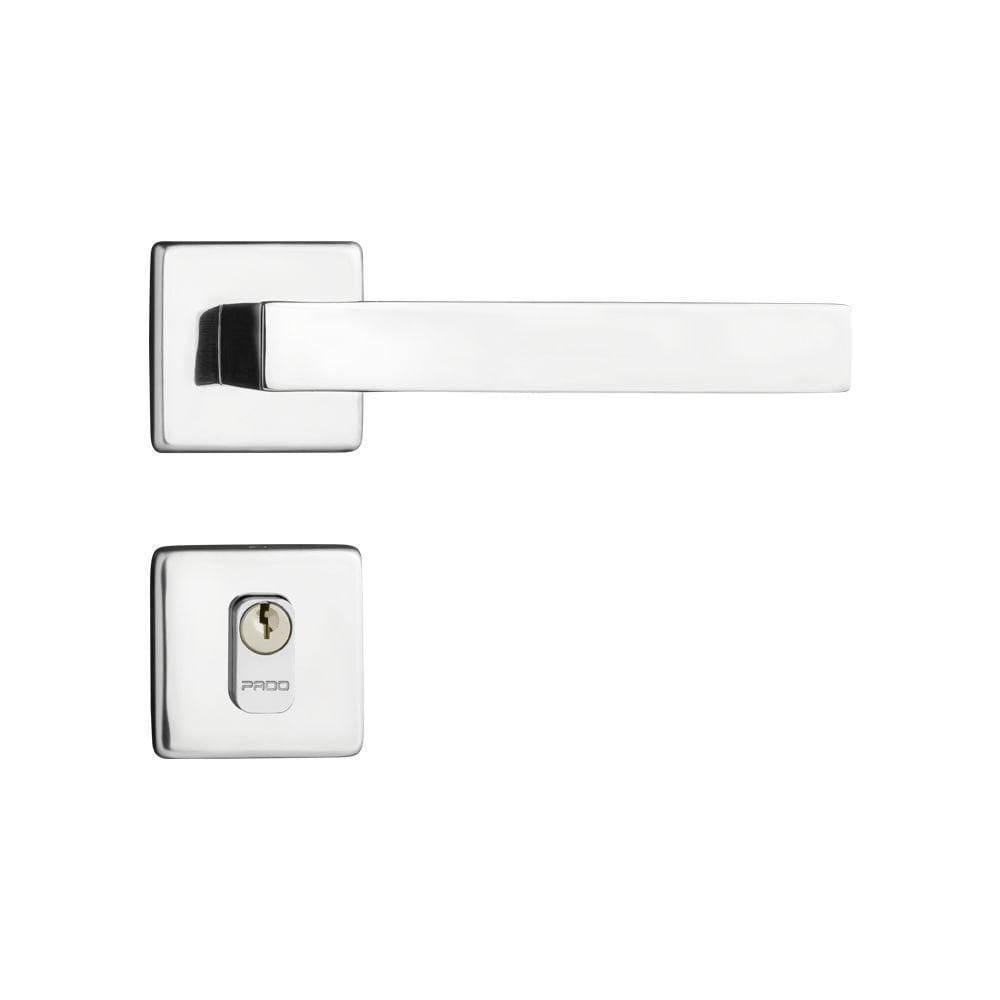 Fechadura Externa Barra Maq 55 Pado Cromado