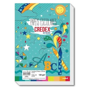Papel Credex 120g Com 50 Folhas Credeal