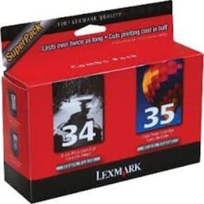 Cartucho Lexmark 34 35 Kit 2 Cores