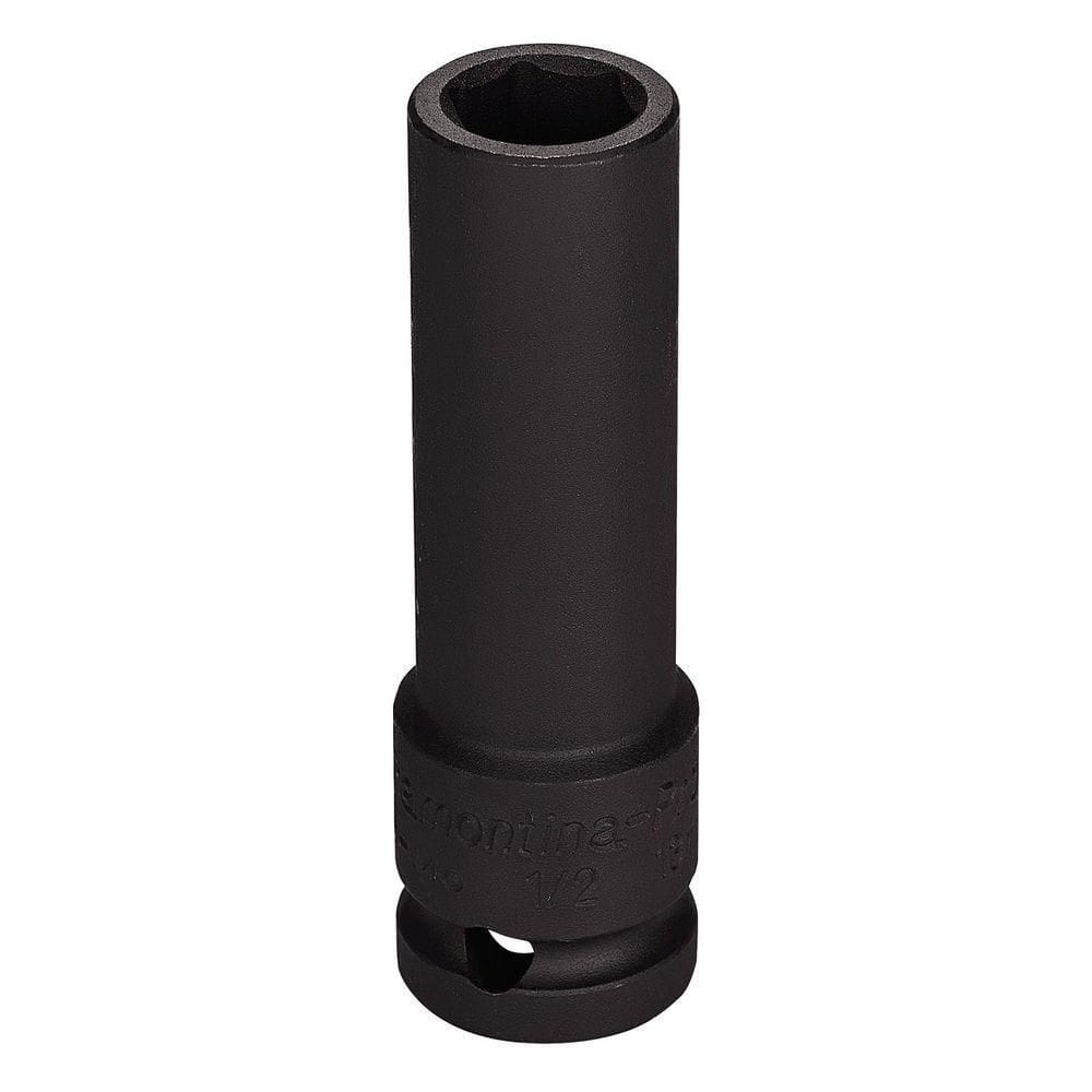 Soquete Impacto Sextavado Longo Cromo Molibdênio 1/2`` Encaixe 1/2`` Tramontina Pro Tramontina