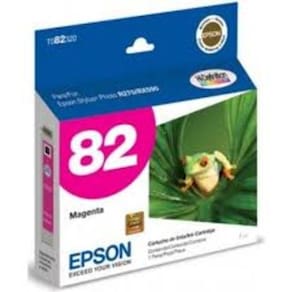Cartucho De Tinta Epson To82 Magenta T082320 Br R270 R290 Rx590 Rx390 T50 Tx720