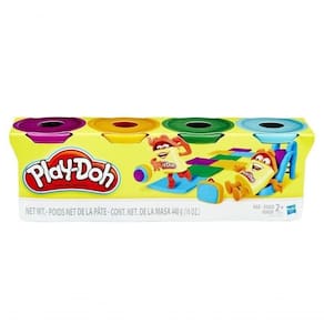 Massinha De Modelar Kit Play Doh 448g - Hasbro - 4 Potes