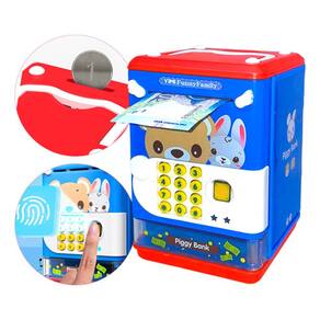 Cofrinho Eletrônico Com Senha Para Notas E Moedas