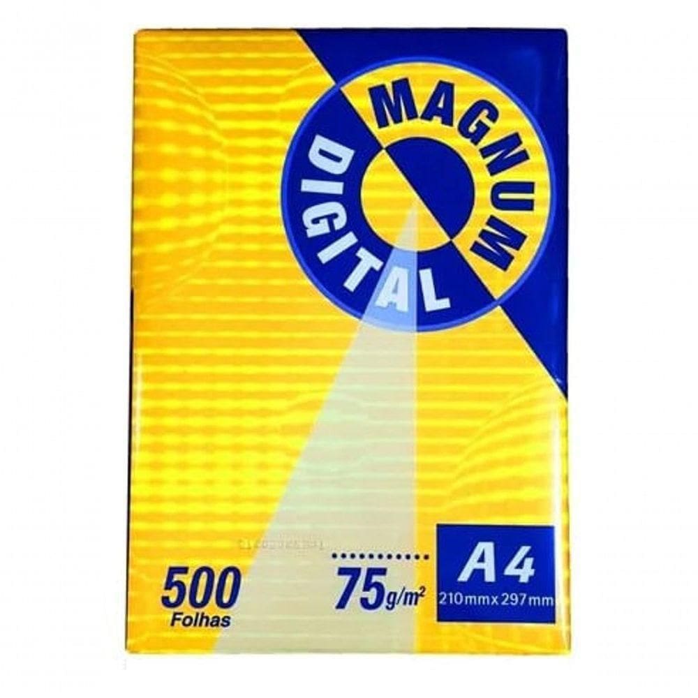 Papel A4 Com 500 Folhas - Magnum - Unica Papel A4 Com 500 Folhas - Magnum -