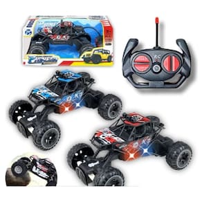 Carrinho Controle Remoto Rally 4x4 Off Road Resistente Luz Velocidade