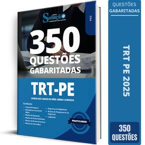 Caderno Questões Trt Pe 2025 Comum Aos Cargos Nível Médio E