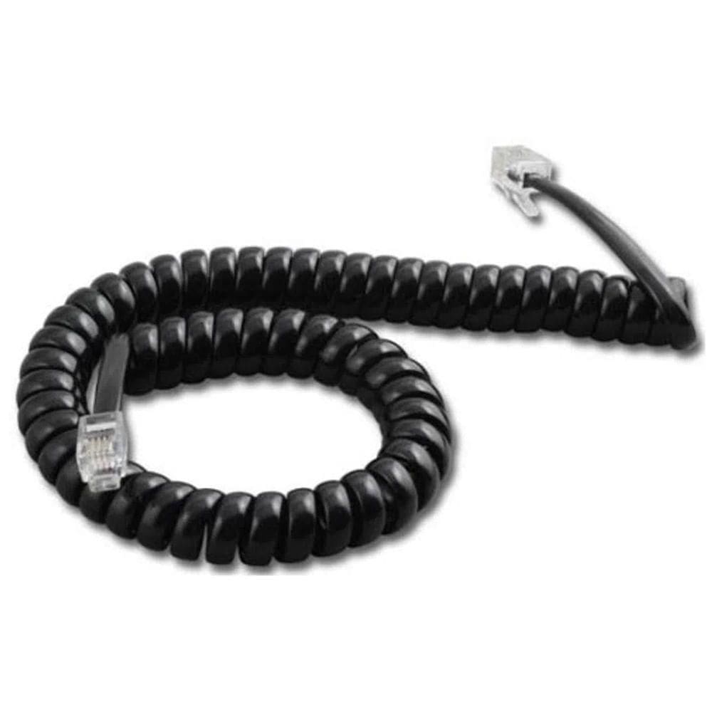 Cabo Espiral Monofone 1,70M Preto Dantas