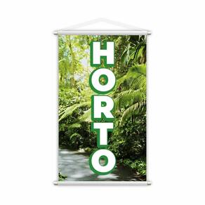 Banner Horto Natureza Plantas Flora Nativa Lona Grande
