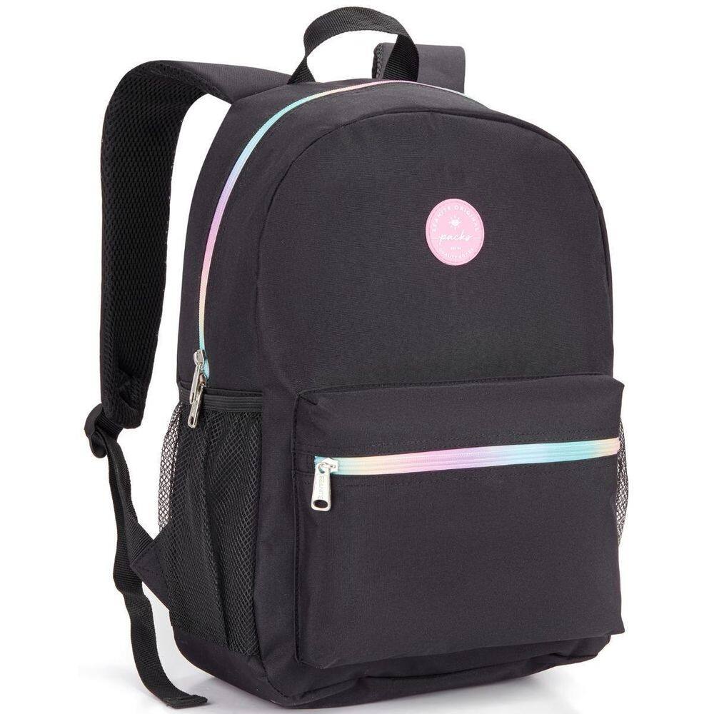 Mochila De Costas 17 Packs Feminina Juvenil Escolar Passeio