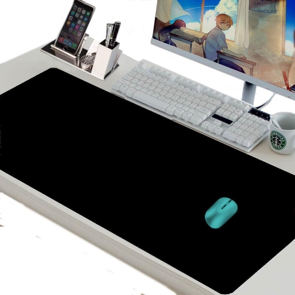 Desk Pad 140X30 Computador Notebook Em Couro + Porta Copo