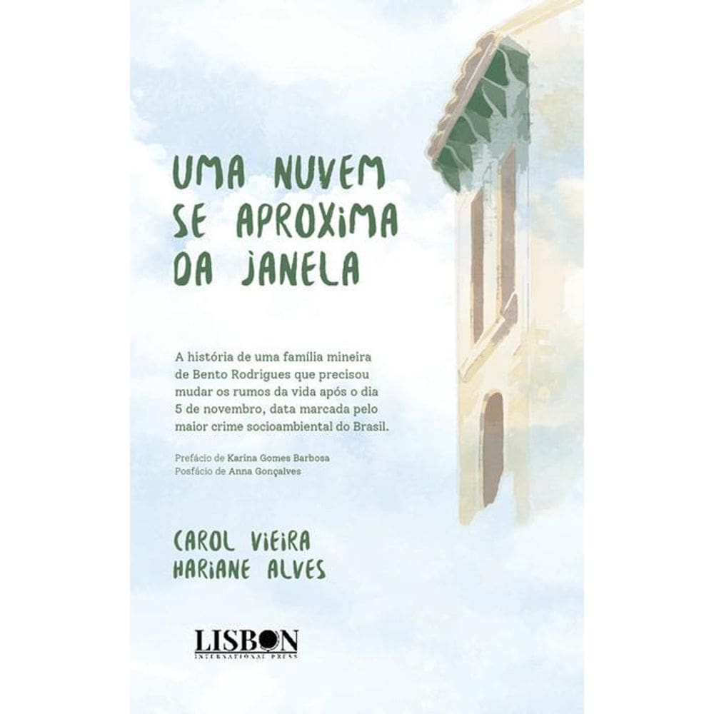 Uma nuvem se aproxima da janela