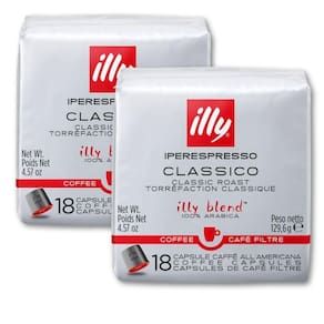 36 Cápsulas Café Illy Clássico Filtrado Iperespresso