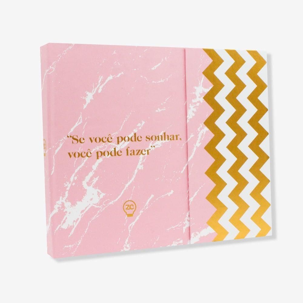 Planner Capa Dura Mãe Mármore Zoacriativa