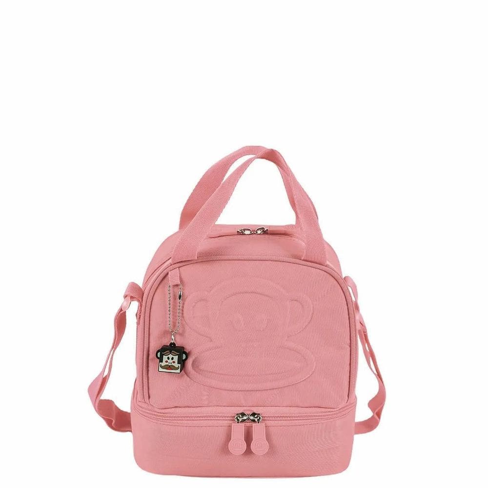 Lancheira 2 Compartimentos Paul Frank Classics - Rosa