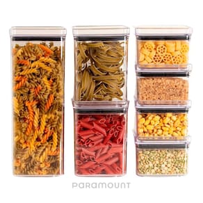 Kit Potes Herméticos Empilháveis com 7 Peças Paramount