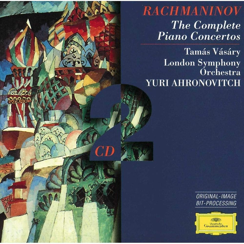 Conjunto de CDs The Complete Piano Concerti - Vasary//Ahronovitch