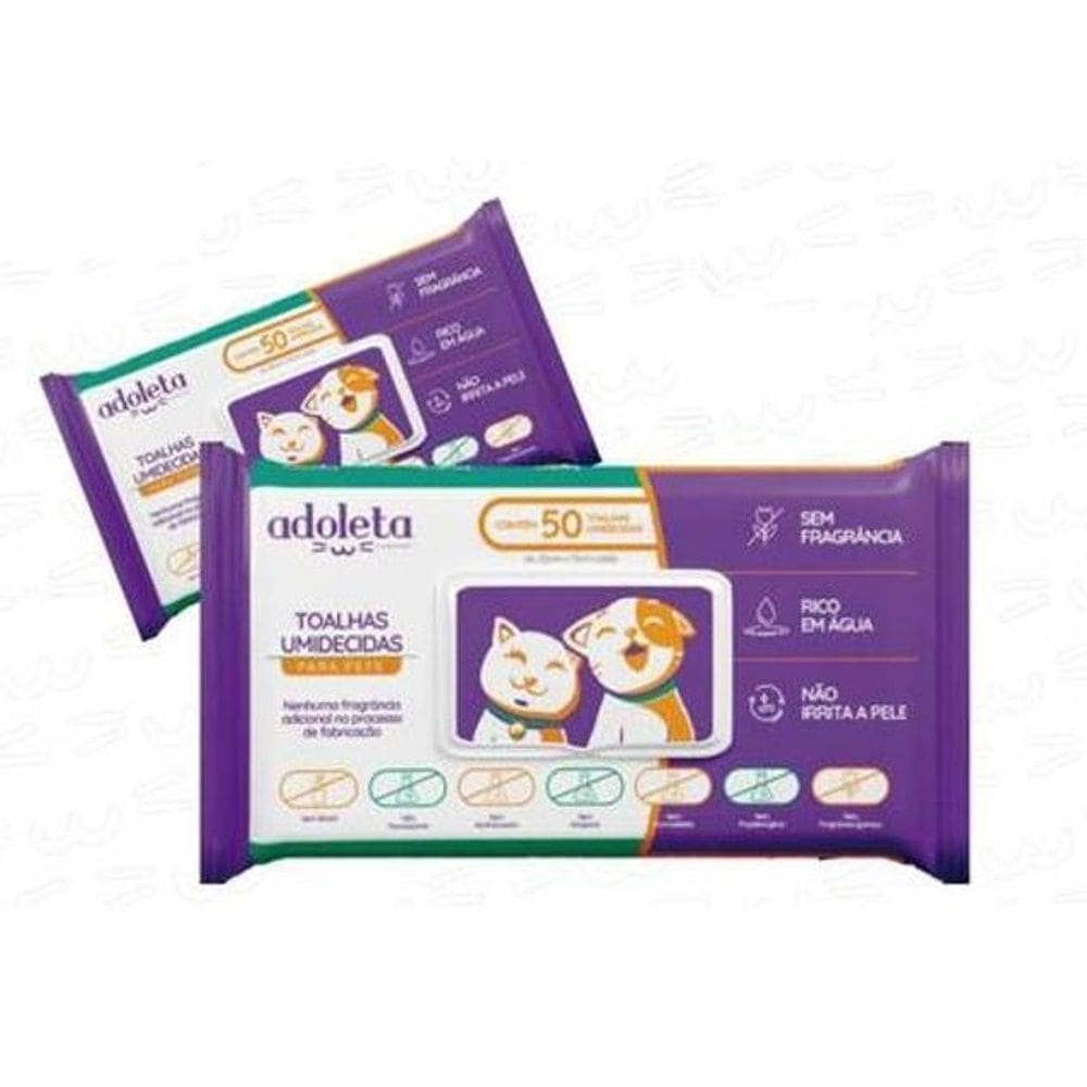Linha Comfort Toalhas Umidecidas Com 50Un