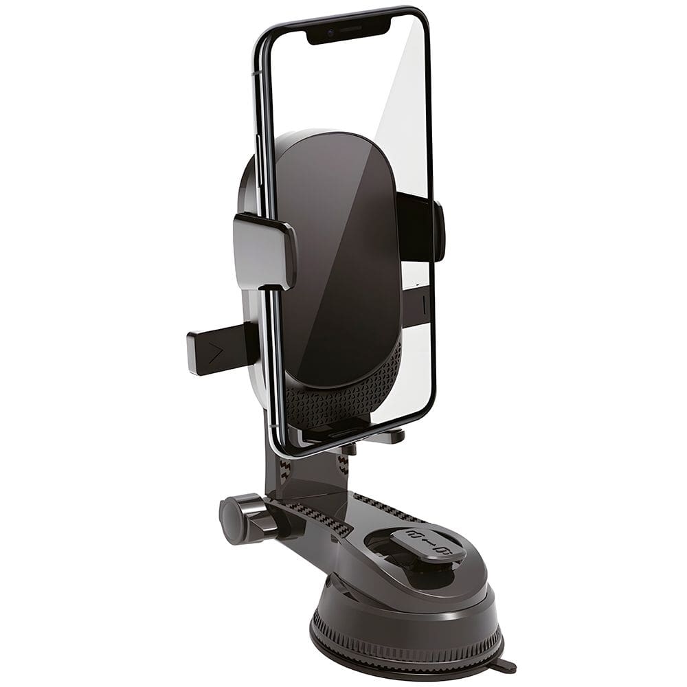 Suporte Veicular Universal Para Smartphone, Clipe, Ajuste 360 Graus, Oberon, OR-699, Preto