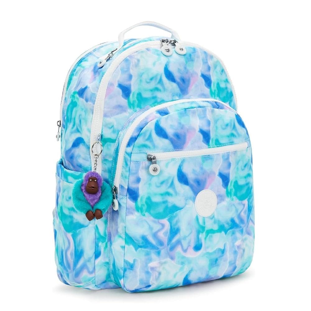 Mochila Kipling Seoul XL Water Colors Com Porta Notebook