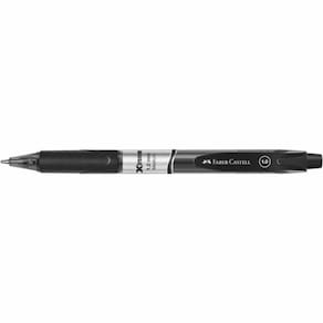 Caneta Esferográfica Xtreme Retrátil Média 1.0mm Faber-castell Preto