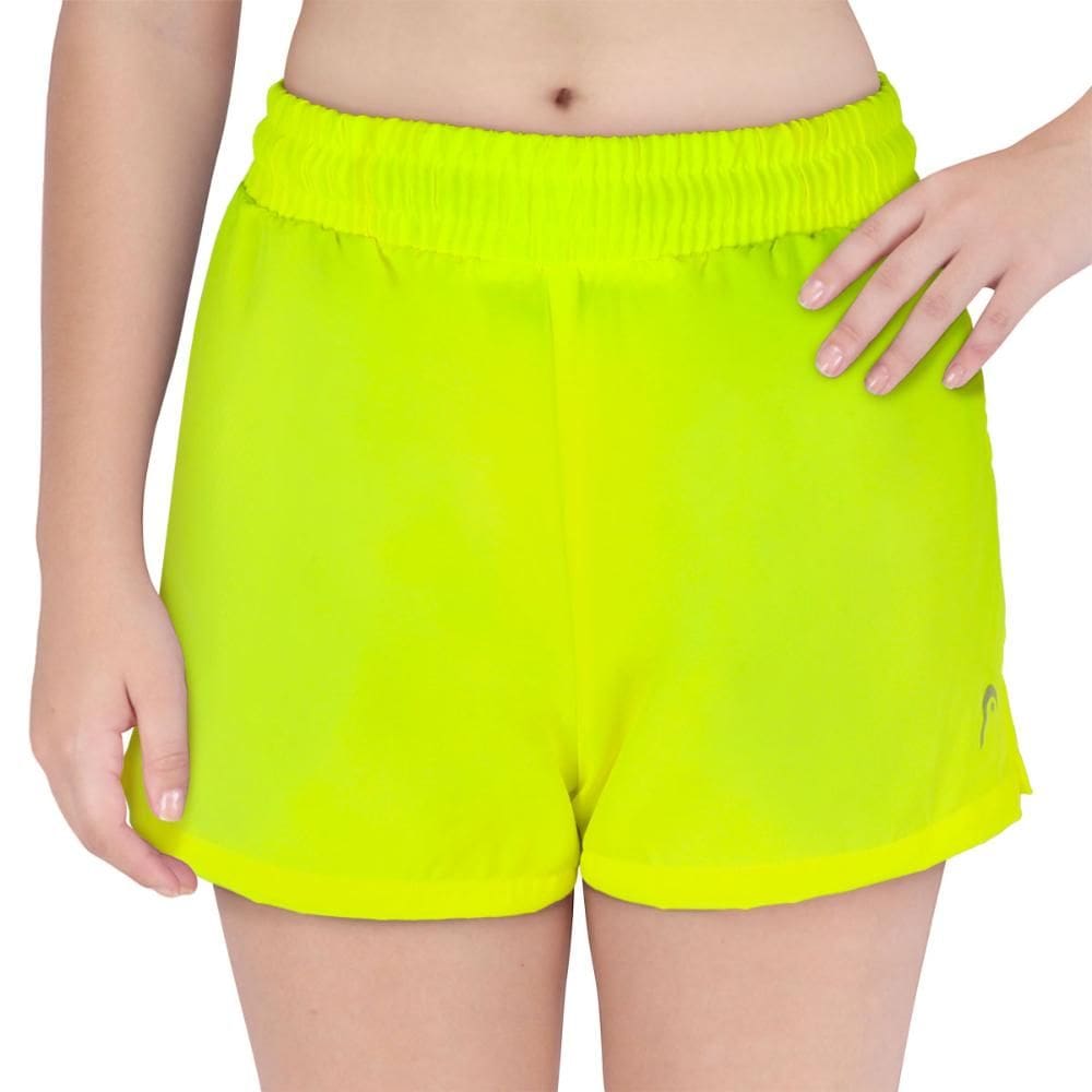 Shorts Head Tactel Amarelo Limão