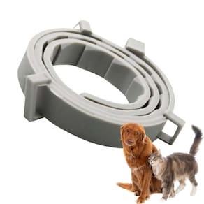 Coleira Anti Pulga Gato Cao Cachorro Pet Kit 2 Uni. Carrapato Leishmaniose Canino Felino Tamanho Ajustavel Proteção Eficaz Resistente