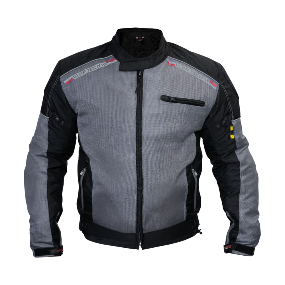 Jaqueta À Prova D`água Gp Tech Summer 3 Preto / Cinza (3G)