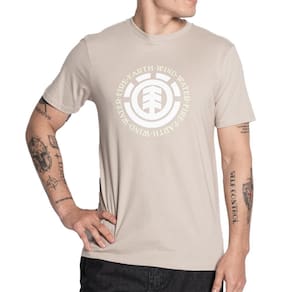 Camiseta Element Seal Color SM25 Masculina Caqui Claro