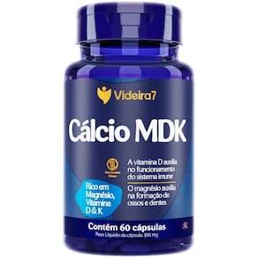 Calcio Mdk Cálcio+Magnésio+Vitamina D3+Vitamina K2 60