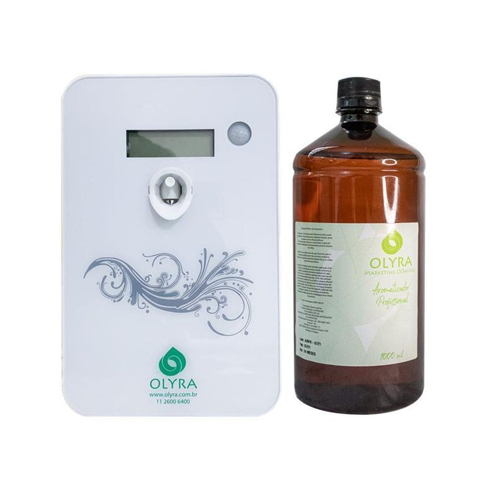 Kit Aromatizador Líquido Sensor De Movimento + Refil 1 Litro