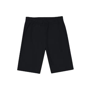 Bermuda Básica Infantil Menino Em Moletinho Brandili Preto