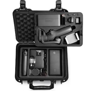 Estojo rígido impermeável Lekufee para DJI Osmo Mobile 6/5 Stabili