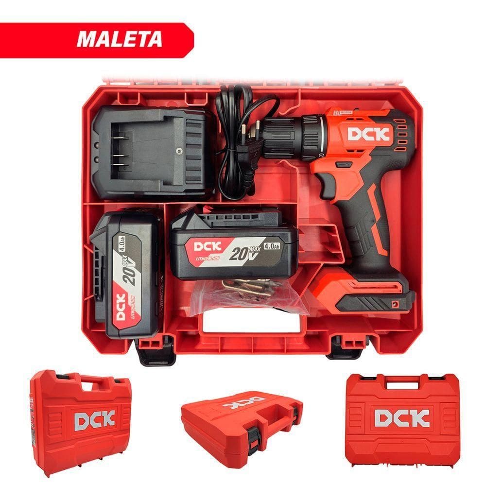 Furadeira E Parafusadeira A Bateria Dck 350w | Ponto
