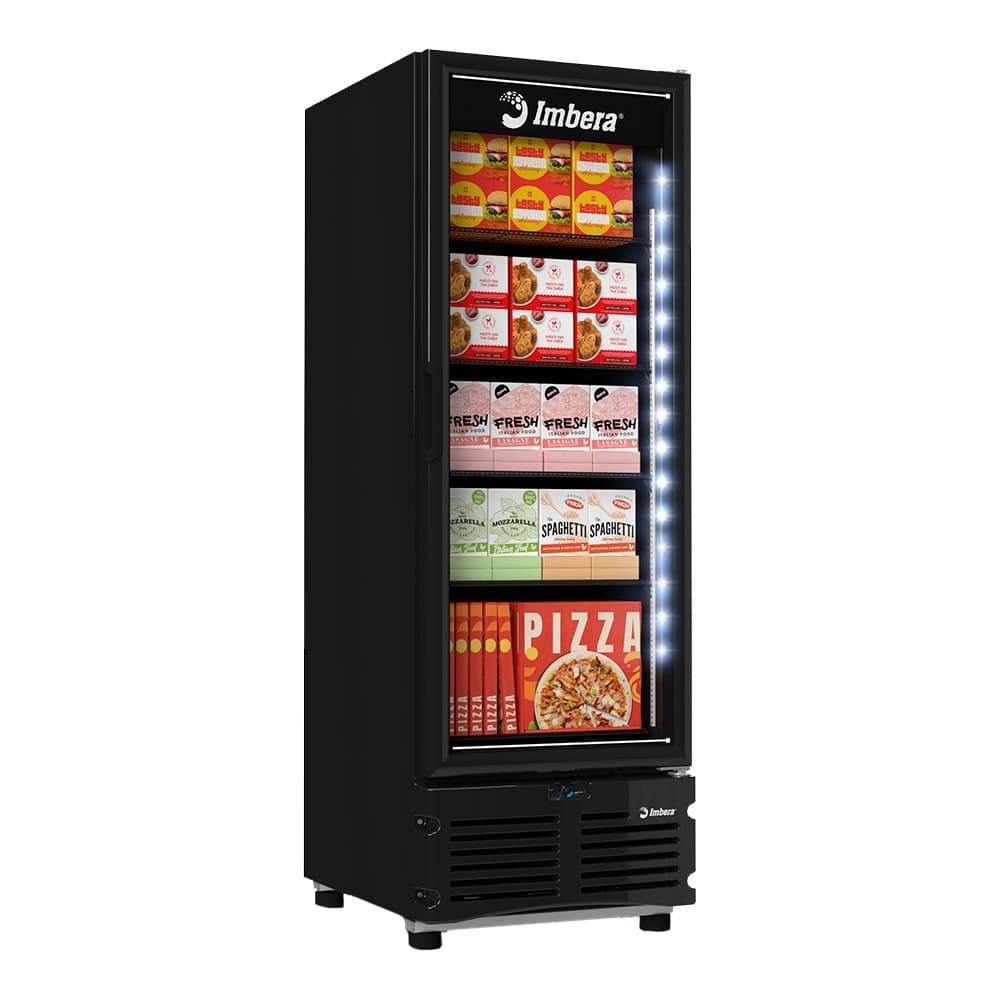 Freezer Vertical Imbera EVZ21 560 Litros Full Black Preto - 220V