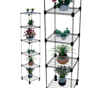 Prateleira Estante para Vasos Jardim Vertical 150cm Altura para Horta Temperos Casa