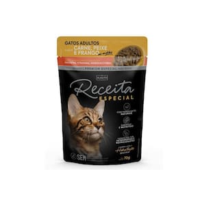 Sache Umido Receita Especial Para Gatos 15Un X 70G