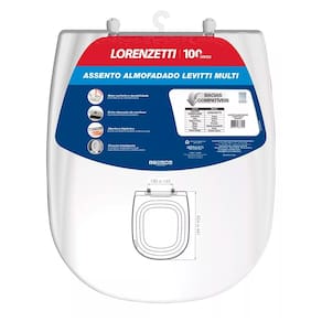 Assento Sanitário Almofadado Multi Levitti Lorenzetti Branco