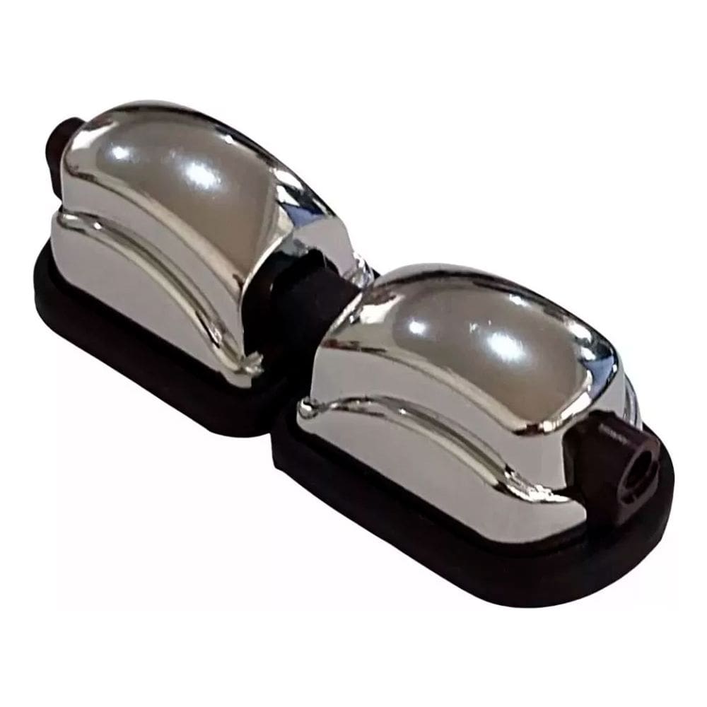 Canoa Dupla Para Caixa Modelo Concept - Cromada Pac020cr