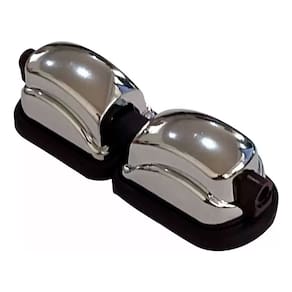 Canoa Dupla Para Caixa Modelo Concept - Cromada Pac020cr