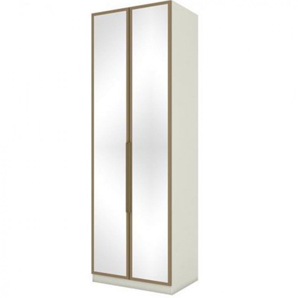 Guarda Roupa Henn Seletto 2 Portas Com Espelho