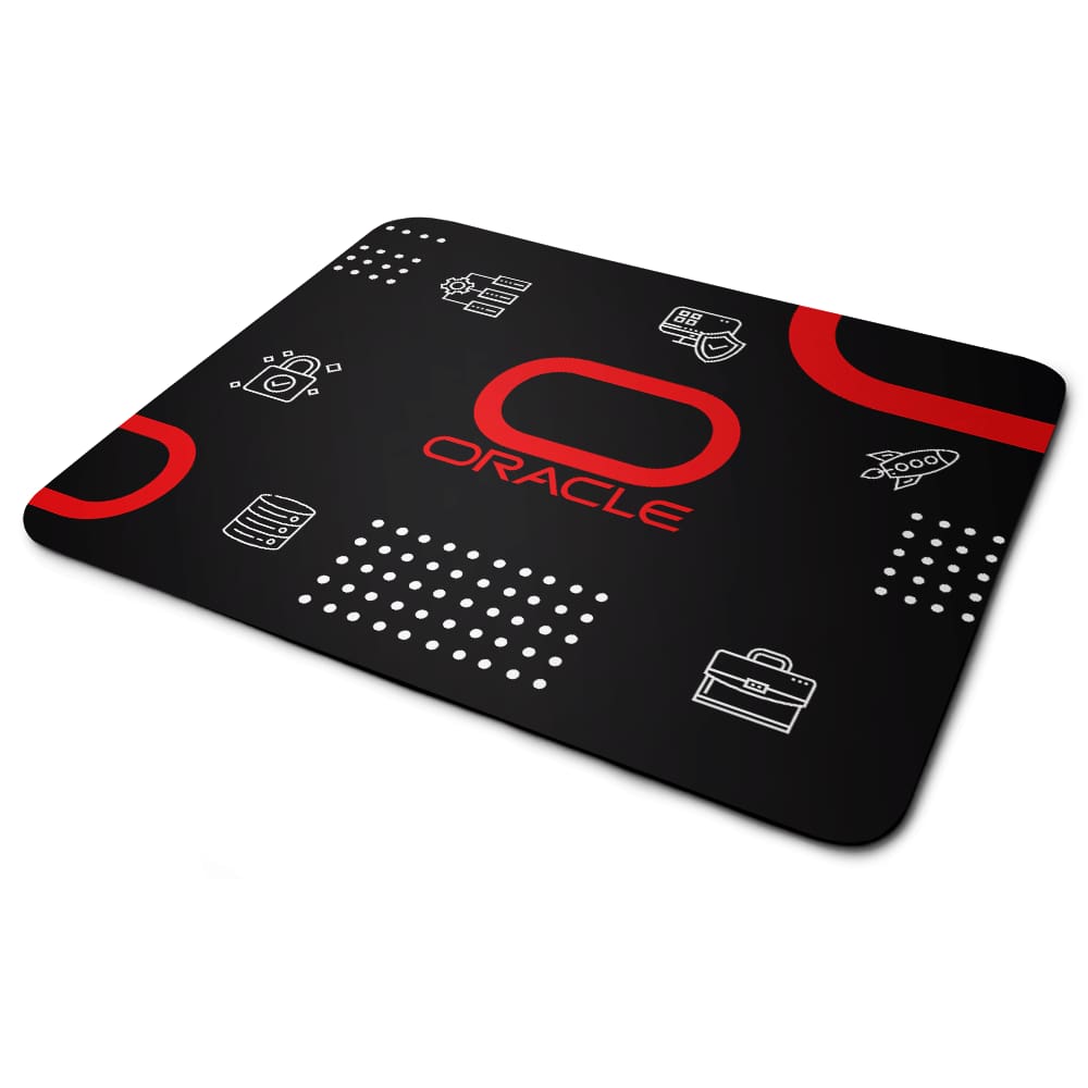 Mouse Pad DEV black de borracha - Oracle