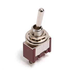 Chave Seletora Mini 2 Posições Toogle Dourada Spirit M105-GD [F035]