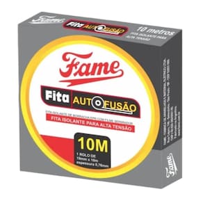 Fita Isolante Autofusão Fame 19mm x 10m x 0,76mm