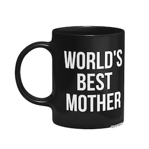 Caneca World`s Best Mother - The Office - Preta