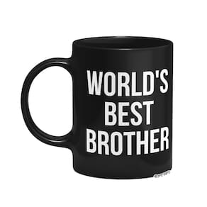 Caneca World`s Best Brother - The Office - Preta