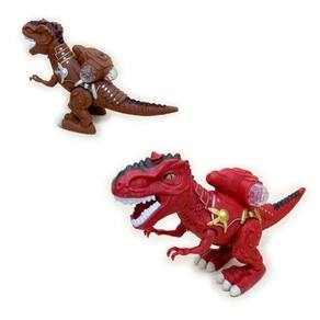 Dinossauro T-Rex Grande Luzes E Som: Anda E Bota Ovos Fumaça