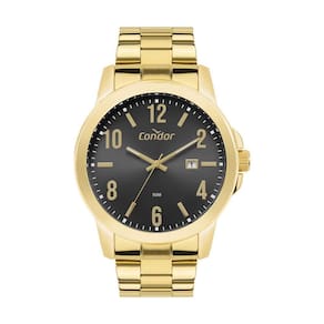 Relógio Condor Masculino Ref: Co2115Nap/4P Casual Dourado