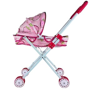 Carrinho De Boneca Bebe Berço Brinquedo Divertido Castela